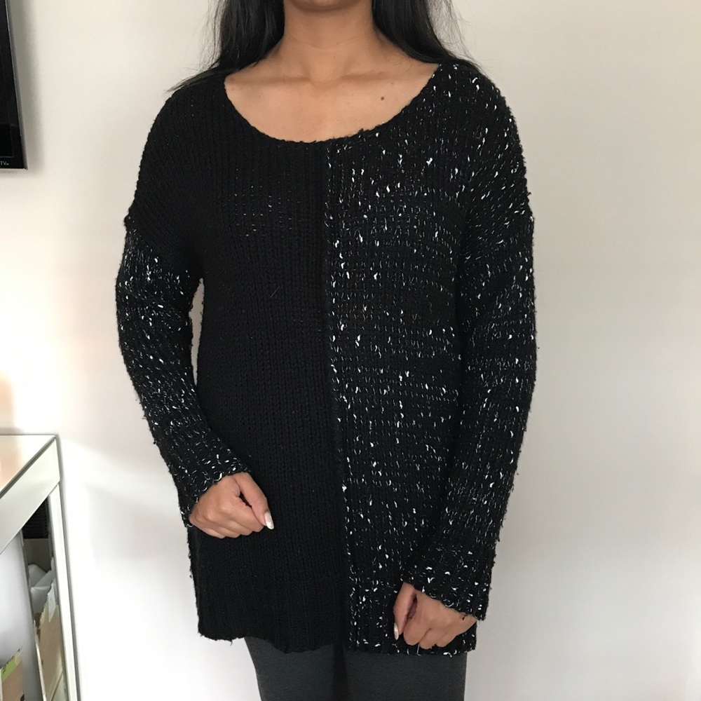 Black Sweater Top from Irene’s Story